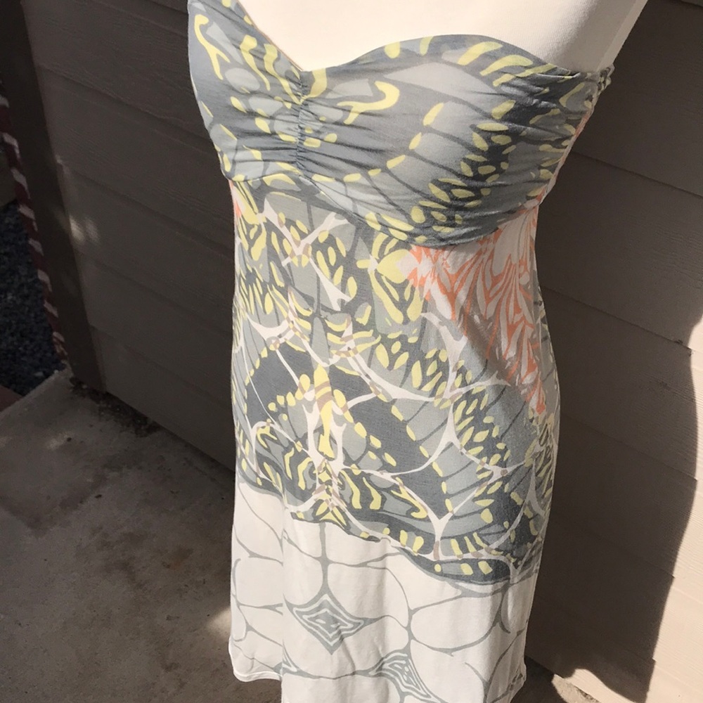 {Free People} VINTAGE Strapless Dress 💐 - Picture 5 of 7